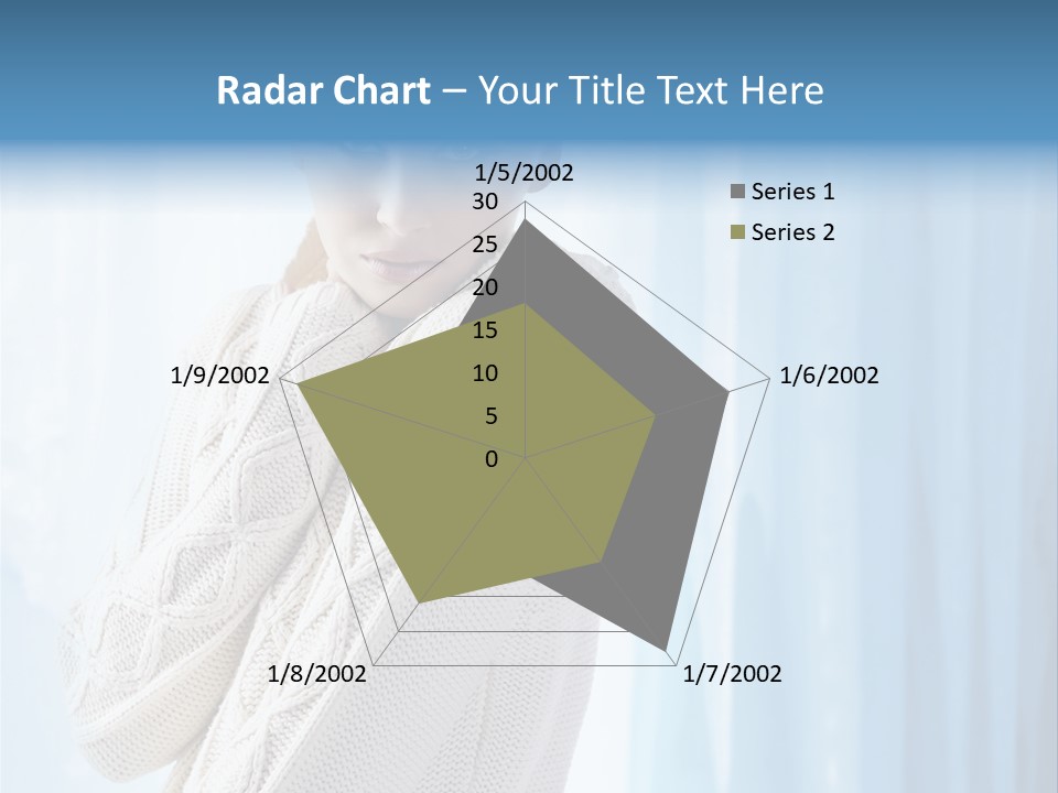 Female Stylish Lady PowerPoint Template