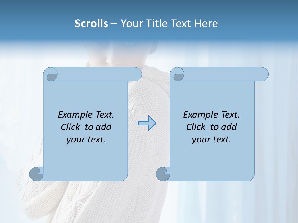 Female Stylish Lady PowerPoint Template