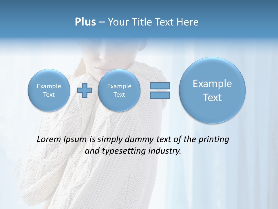 Female Stylish Lady PowerPoint Template