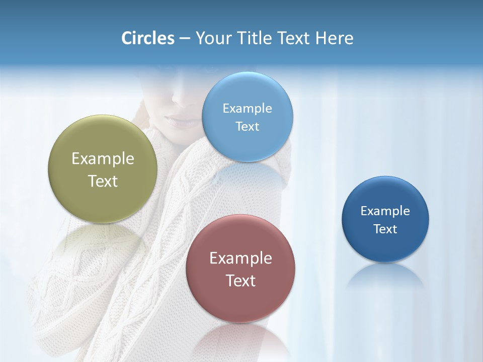 Female Stylish Lady PowerPoint Template