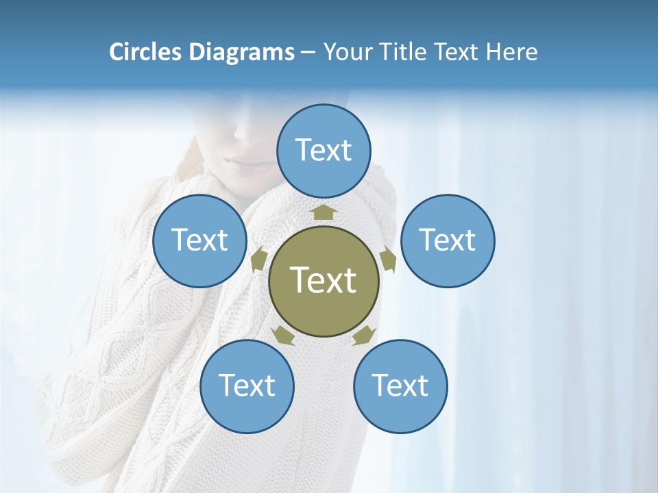 Female Stylish Lady PowerPoint Template