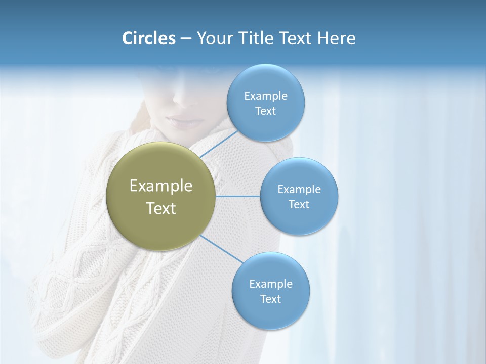 Female Stylish Lady PowerPoint Template