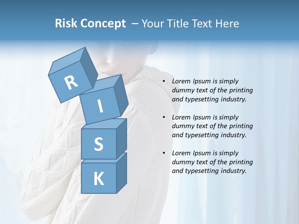 Female Stylish Lady PowerPoint Template