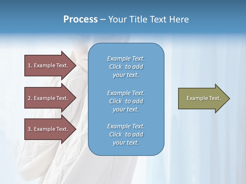 Female Stylish Lady PowerPoint Template