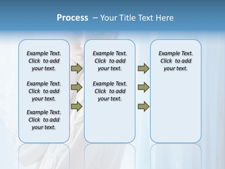 Female Stylish Lady PowerPoint Template