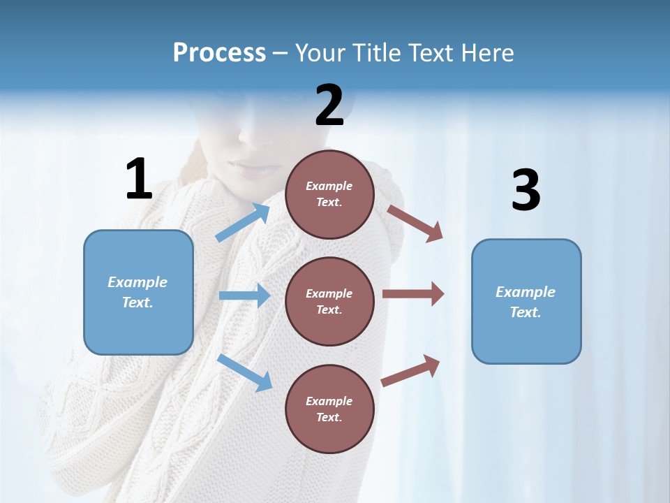 Female Stylish Lady PowerPoint Template