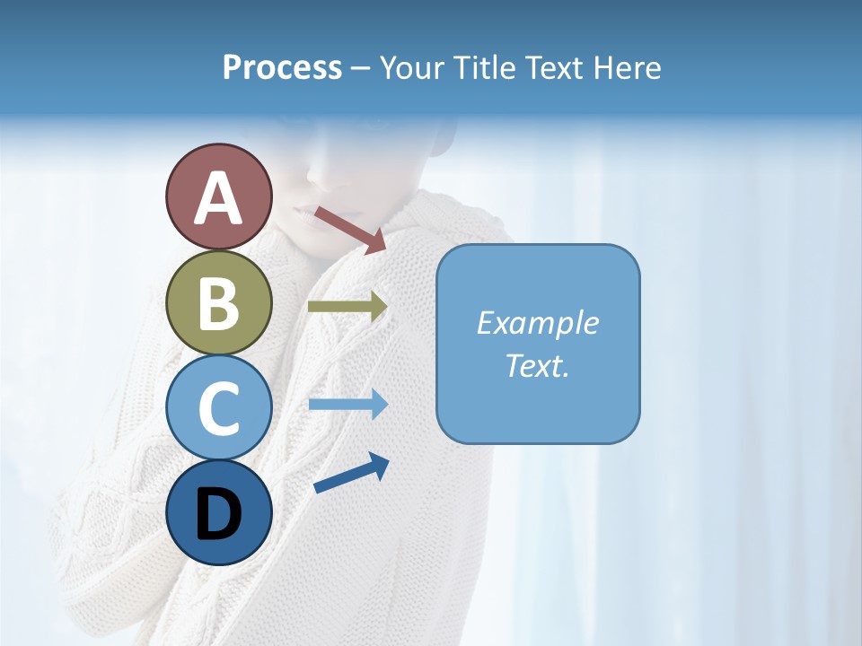 Female Stylish Lady PowerPoint Template