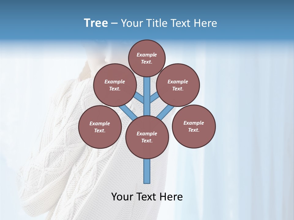 Female Stylish Lady PowerPoint Template