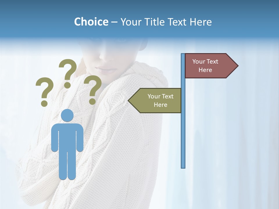 Female Stylish Lady PowerPoint Template