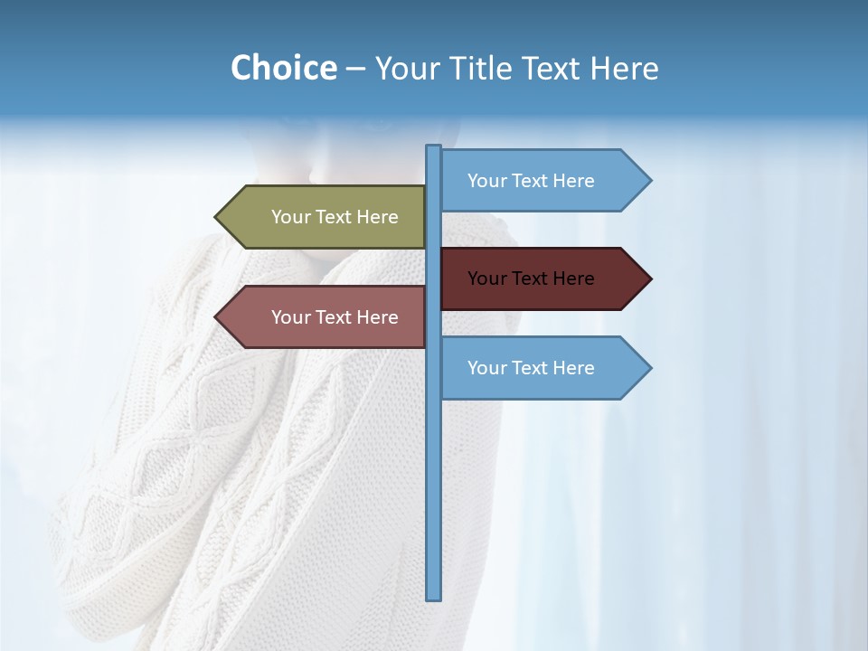 Female Stylish Lady PowerPoint Template