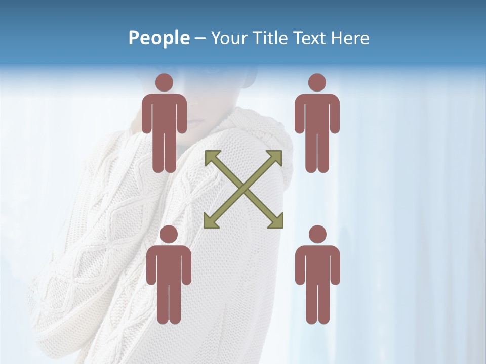 Female Stylish Lady PowerPoint Template