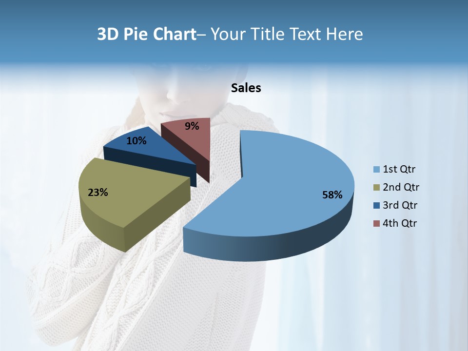 Female Stylish Lady PowerPoint Template