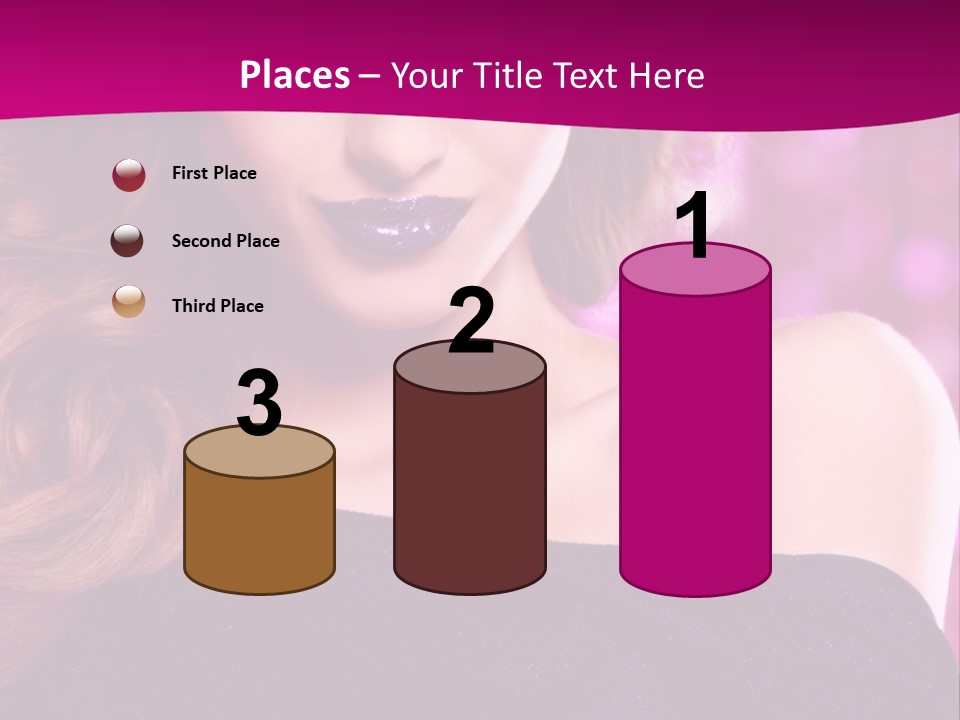 Woman Y Advertising PowerPoint Template