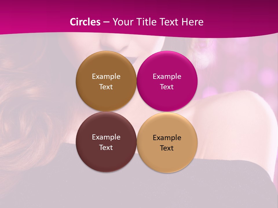 Woman Y Advertising PowerPoint Template