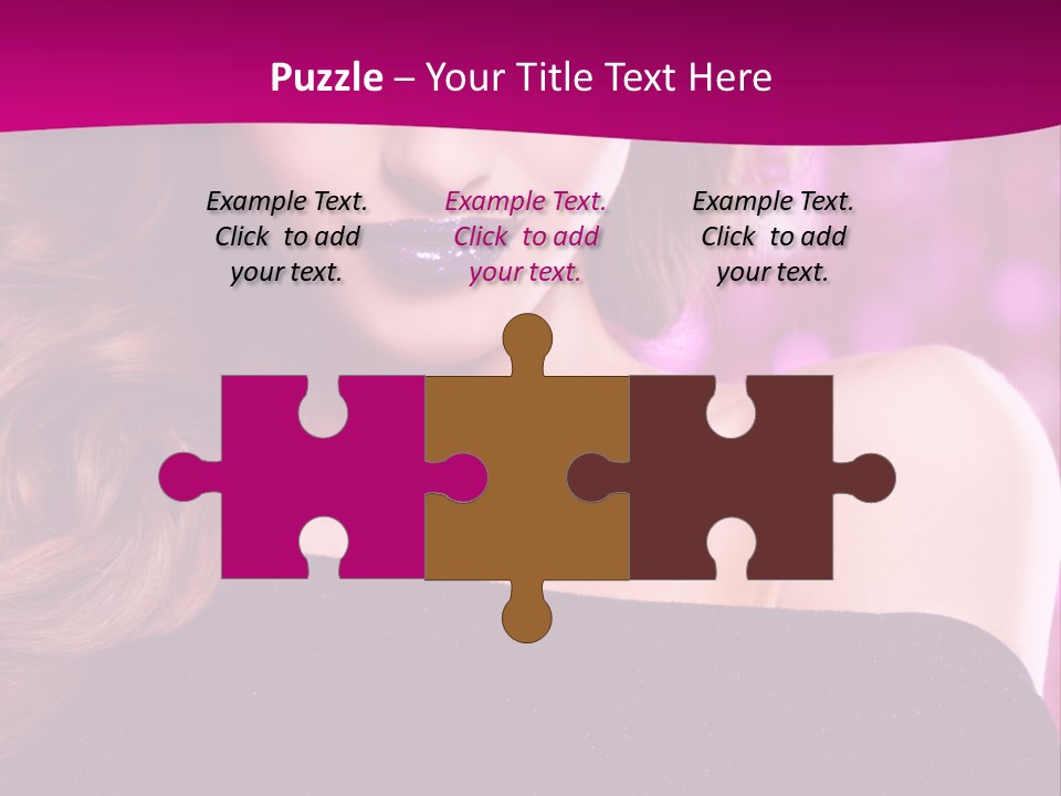 Woman Y Advertising PowerPoint Template