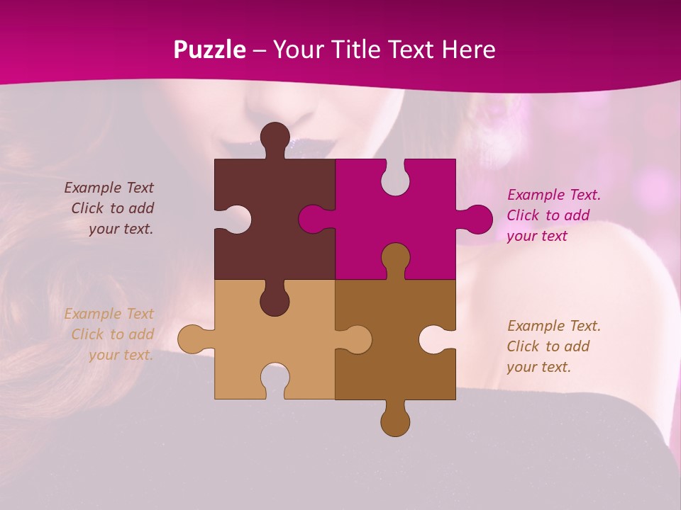 Woman Y Advertising PowerPoint Template