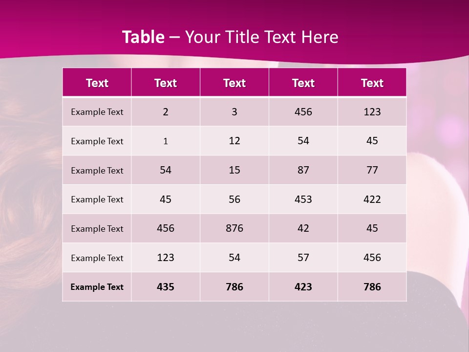 Woman Y Advertising PowerPoint Template