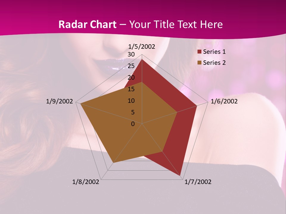 Woman Y Advertising PowerPoint Template