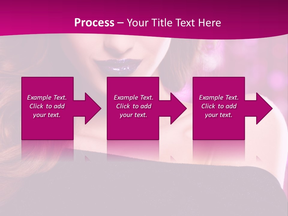 Woman Y Advertising PowerPoint Template