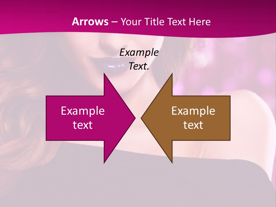 Woman Y Advertising PowerPoint Template