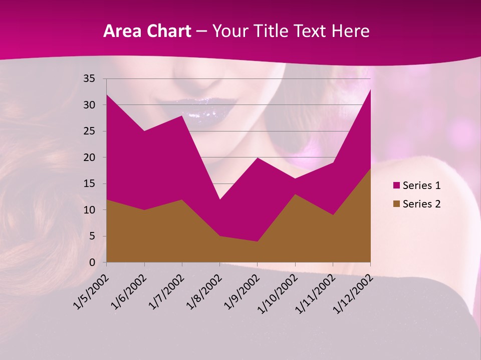 Woman Y Advertising PowerPoint Template