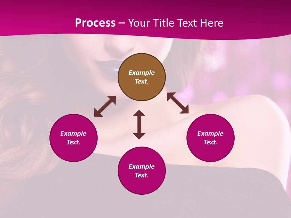 Woman Y Advertising PowerPoint Template