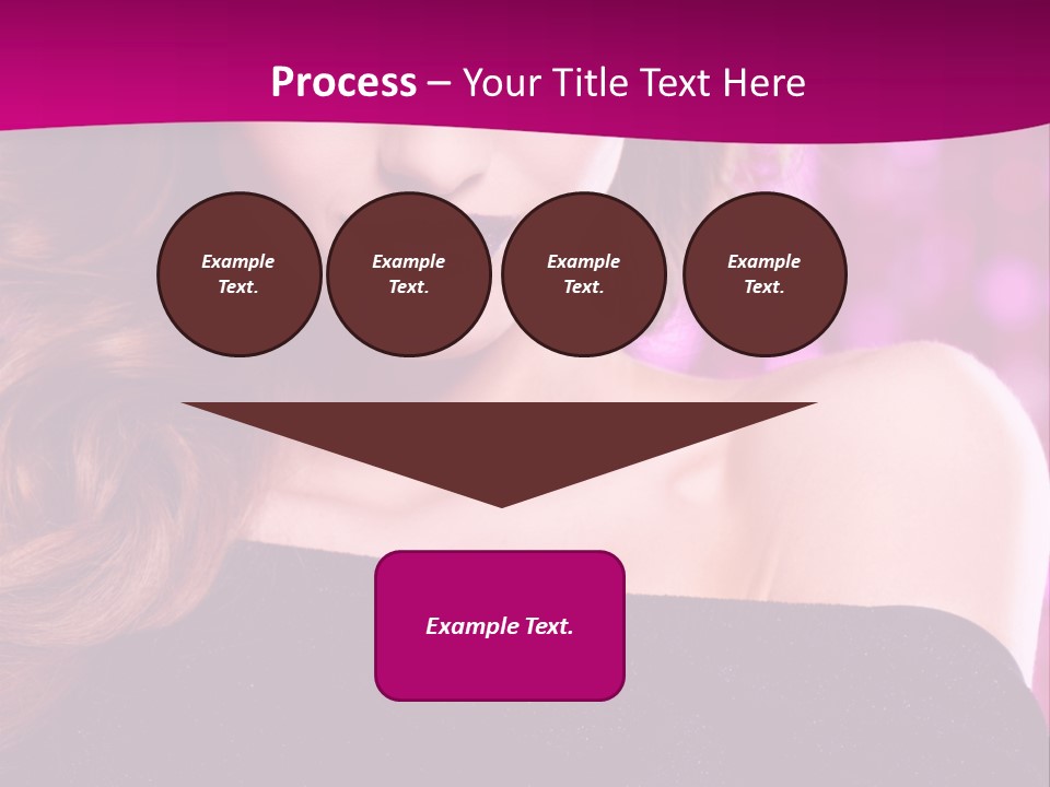 Woman Y Advertising PowerPoint Template