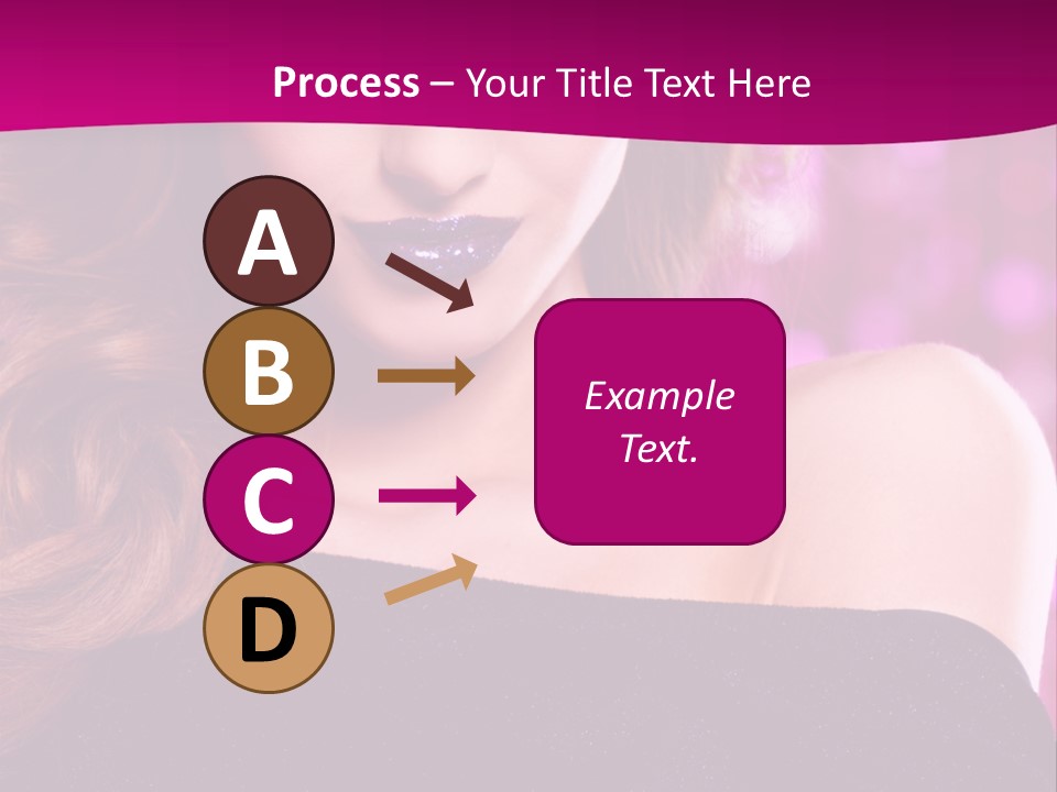 Woman Y Advertising PowerPoint Template