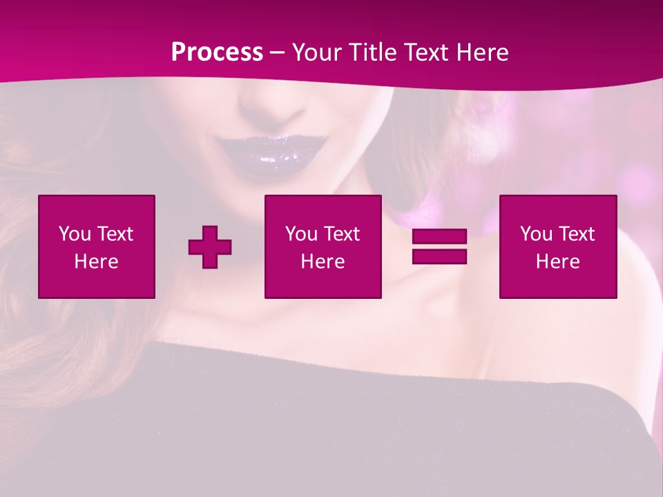 Woman Y Advertising PowerPoint Template