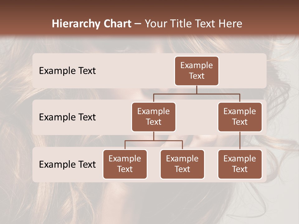 Kobiece Twarz Pani PowerPoint Template