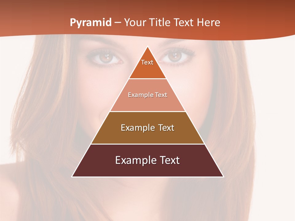 People White Girl PowerPoint Template