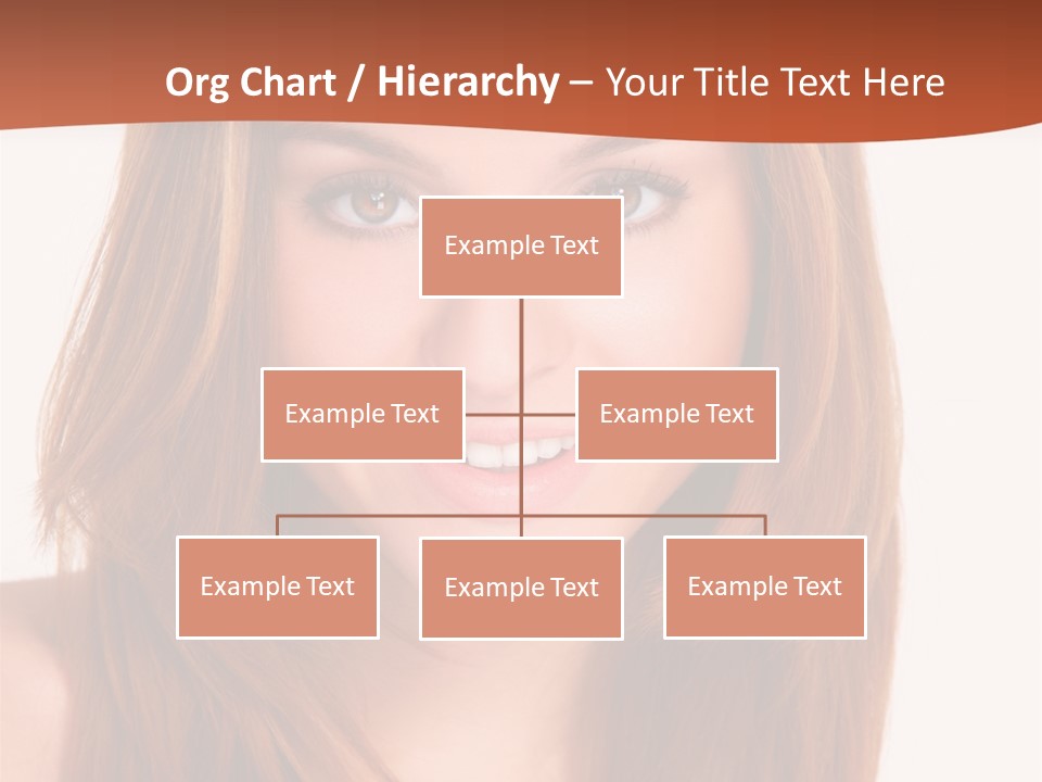 People White Girl PowerPoint Template