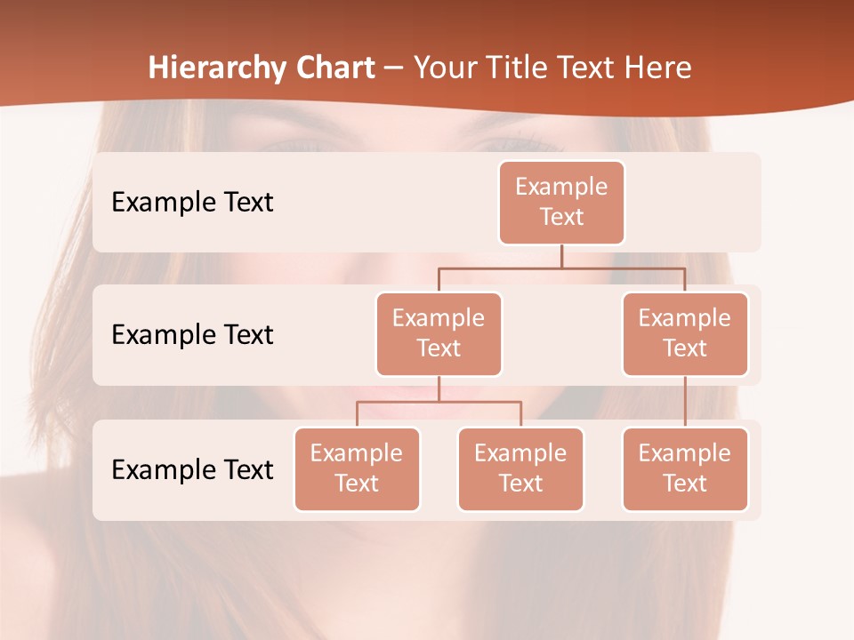 People White Girl PowerPoint Template