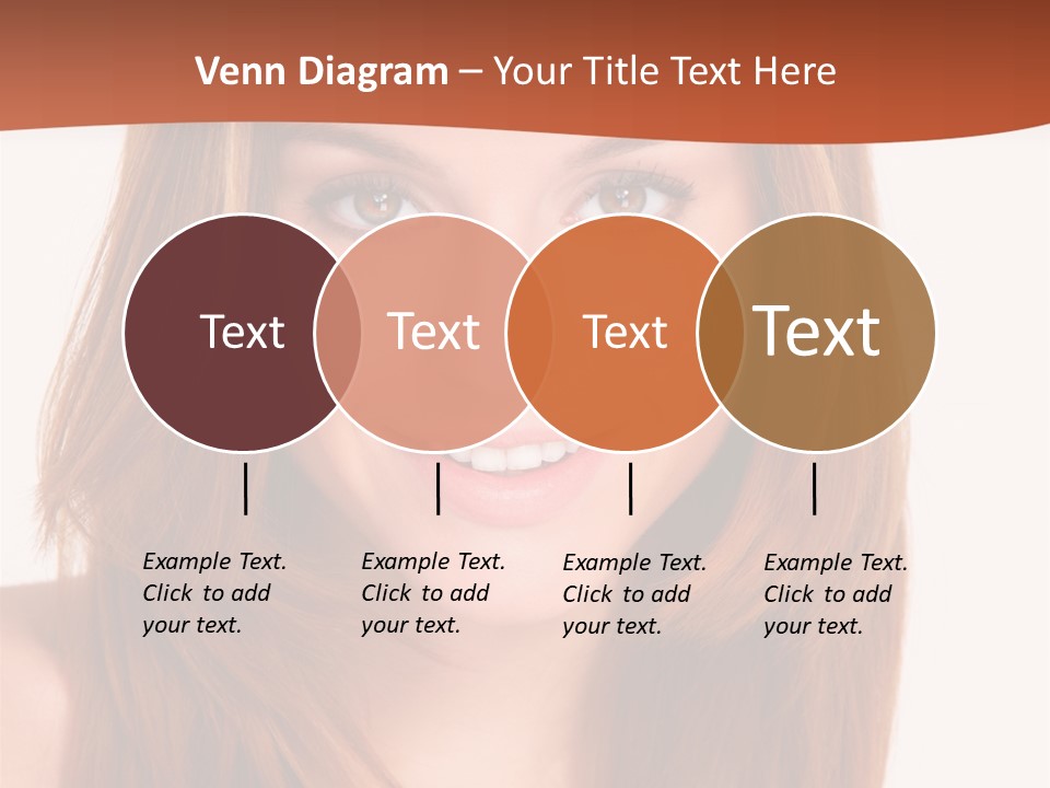 People White Girl PowerPoint Template
