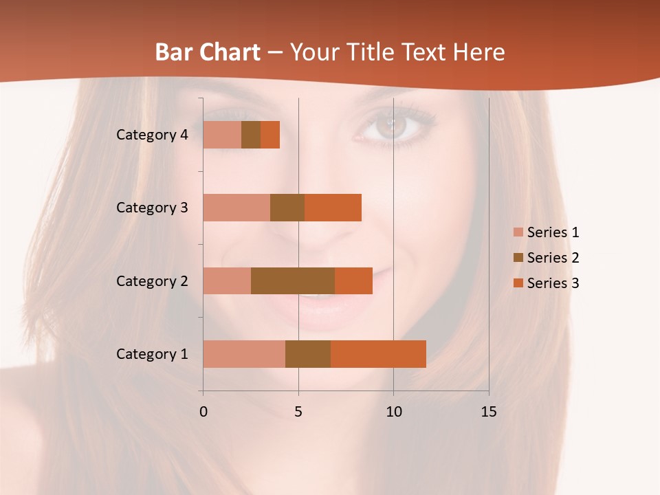 People White Girl PowerPoint Template