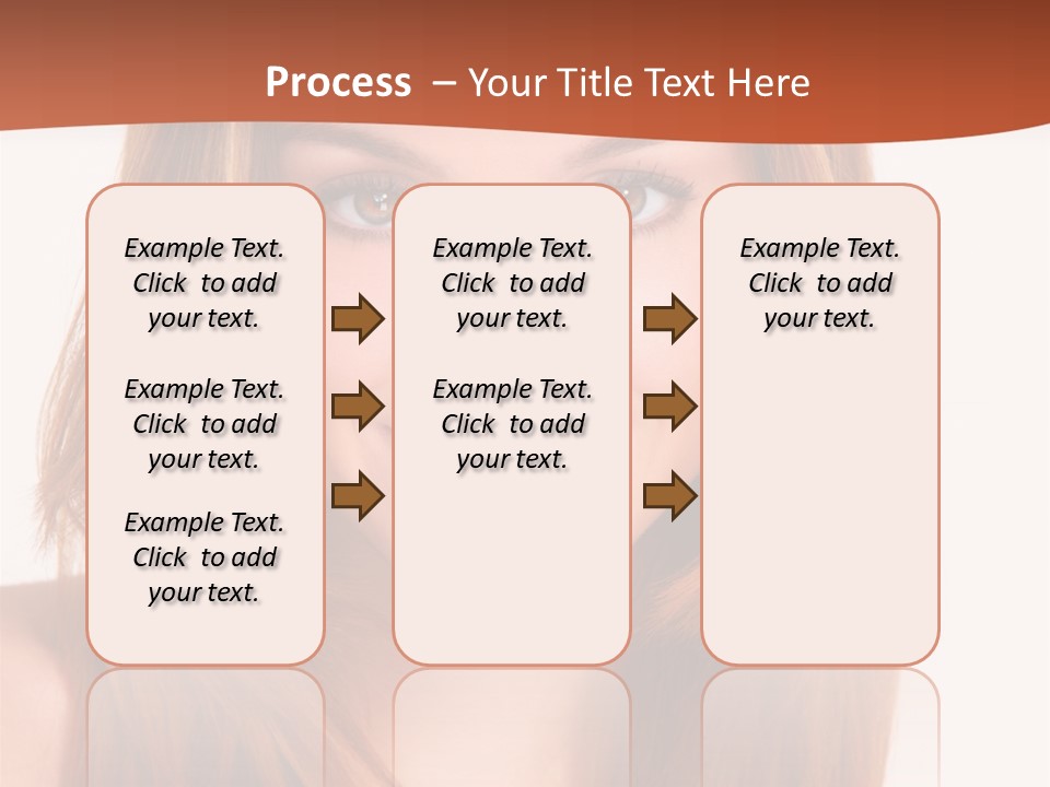 People White Girl PowerPoint Template