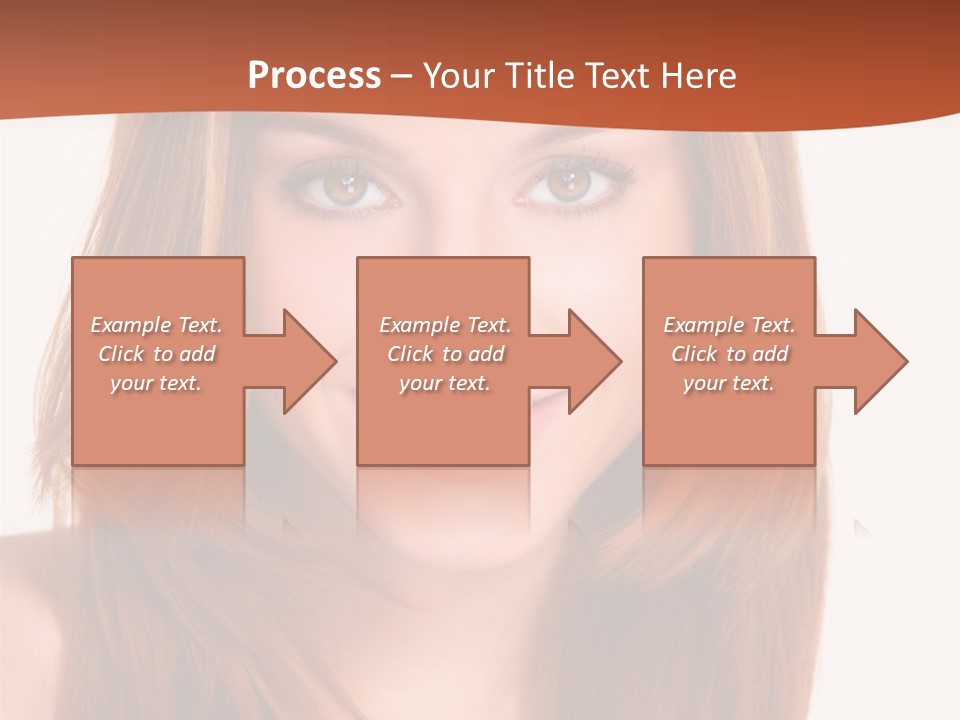 People White Girl PowerPoint Template