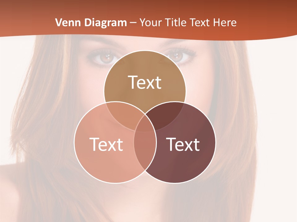 People White Girl PowerPoint Template