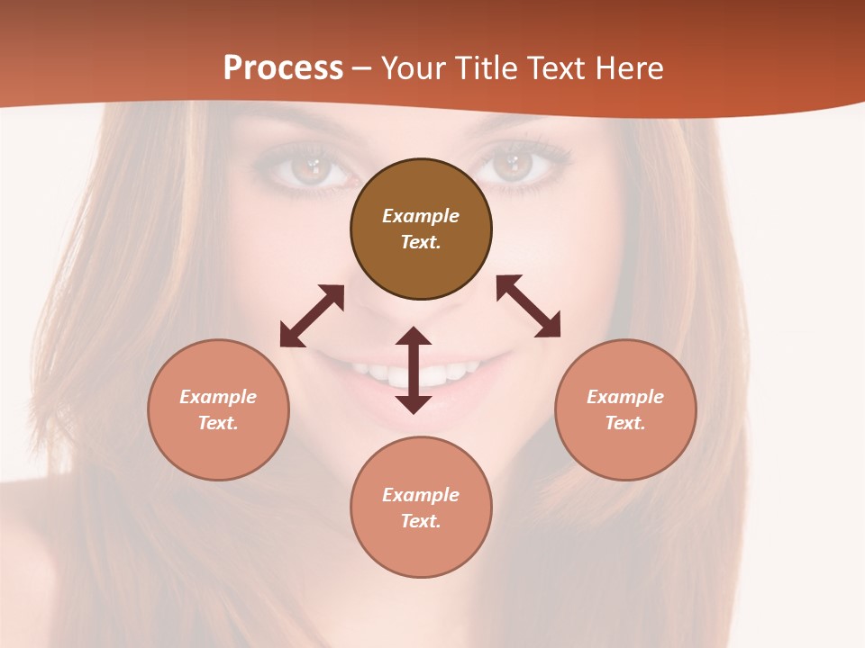 People White Girl PowerPoint Template
