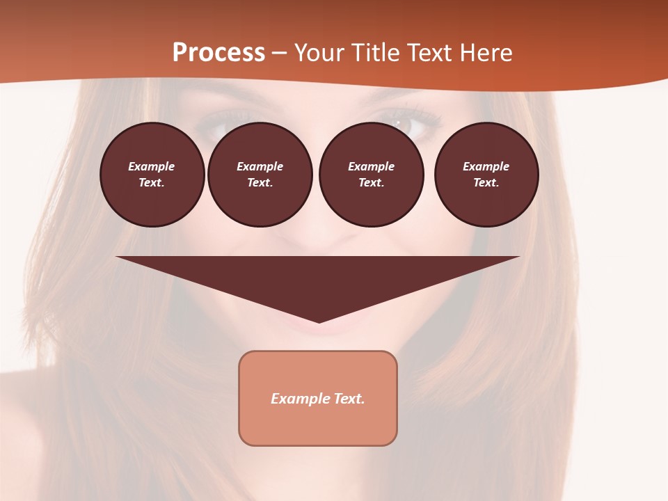 People White Girl PowerPoint Template