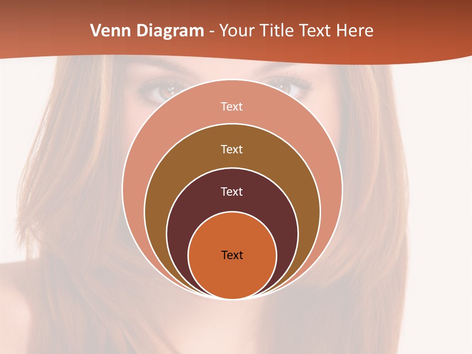 People White Girl PowerPoint Template