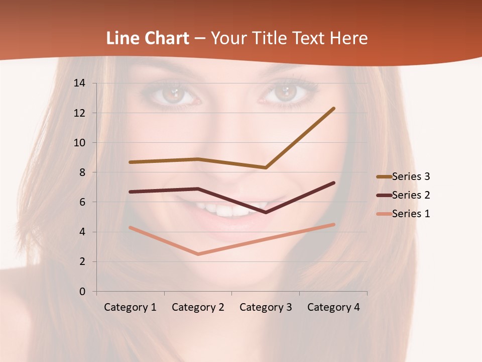 People White Girl PowerPoint Template