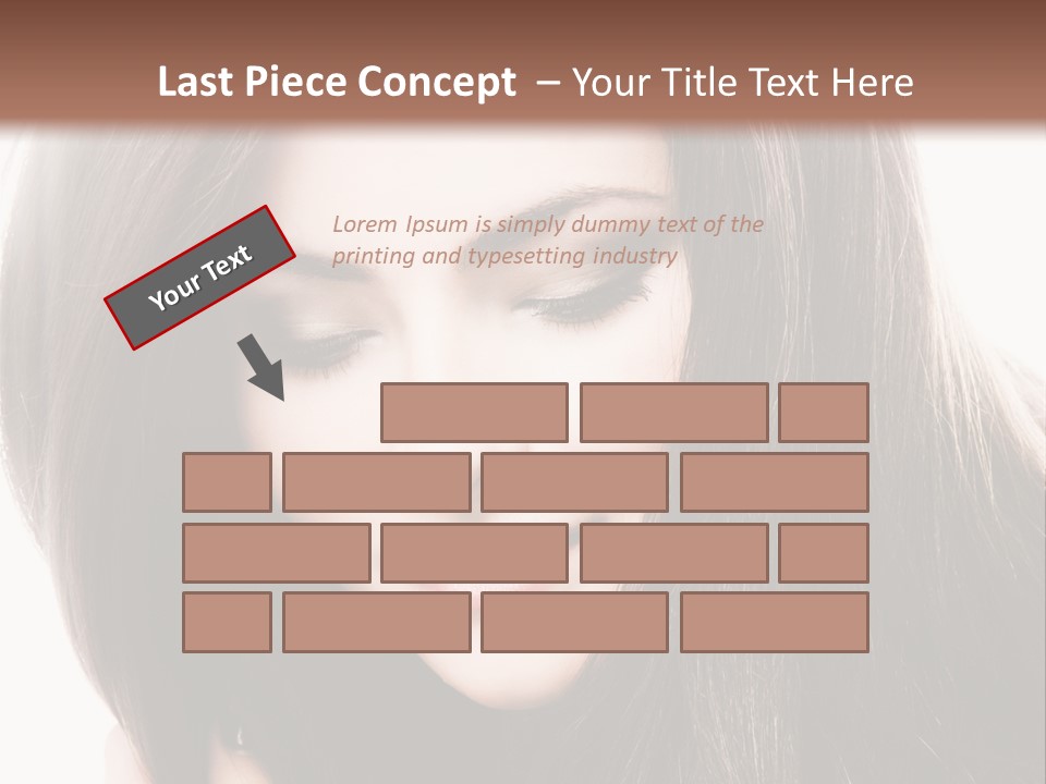 Vertical Hold Clean PowerPoint Template