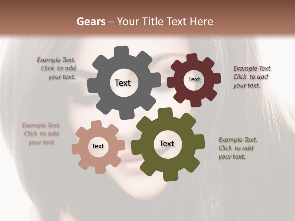 Vertical Hold Clean PowerPoint Template