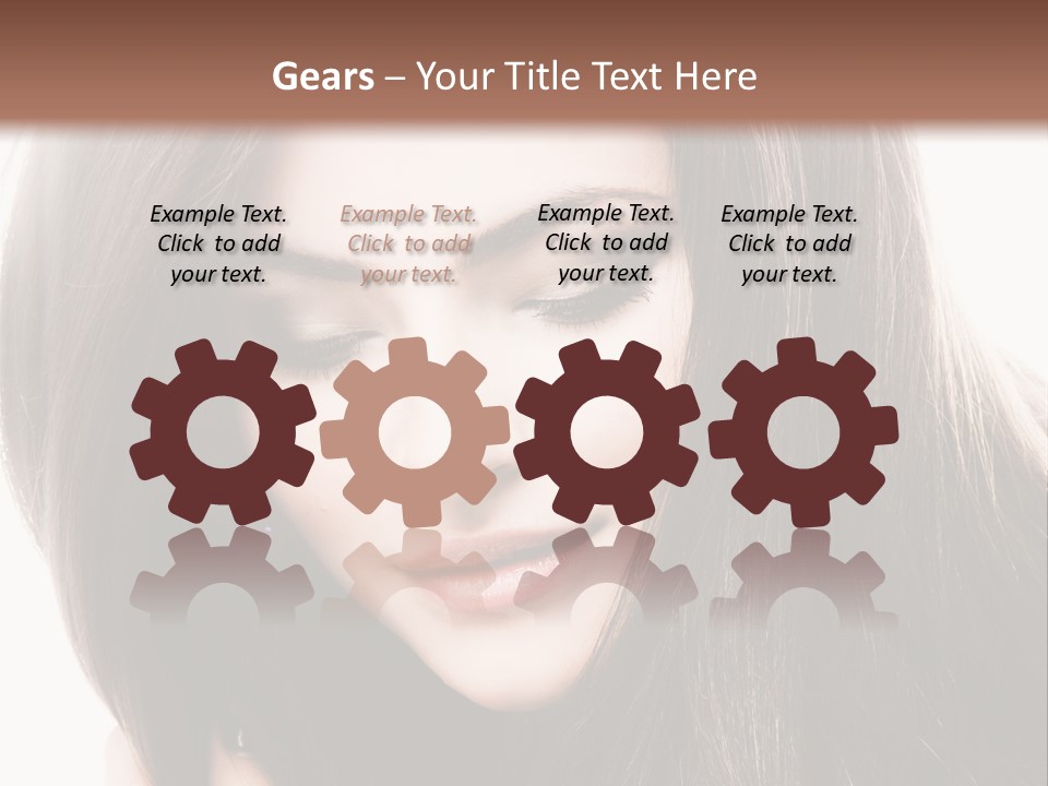 Vertical Hold Clean PowerPoint Template