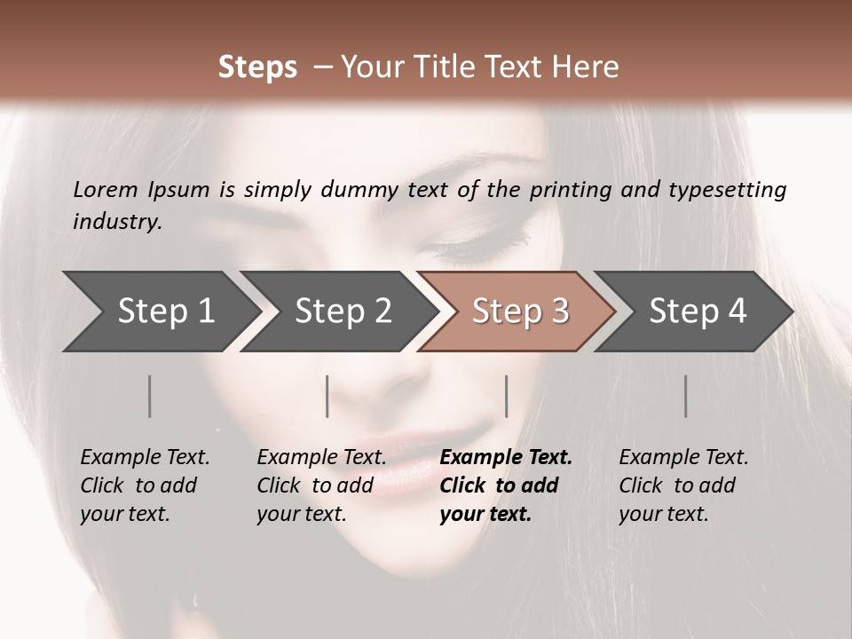 Vertical Hold Clean PowerPoint Template