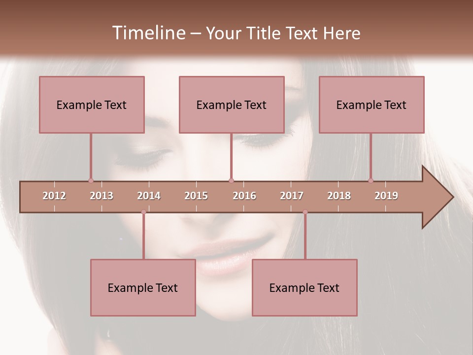 Vertical Hold Clean PowerPoint Template