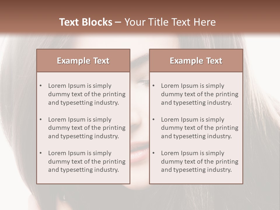 Vertical Hold Clean PowerPoint Template