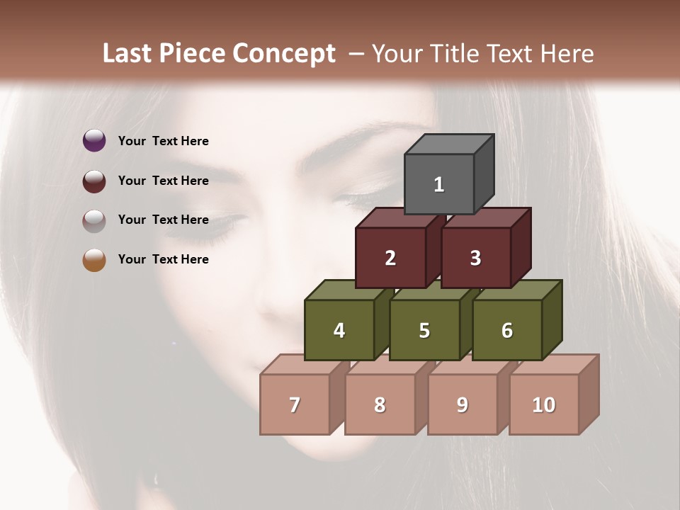 Vertical Hold Clean PowerPoint Template