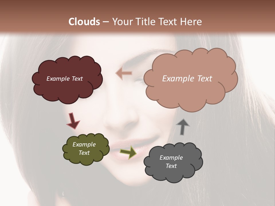 Vertical Hold Clean PowerPoint Template